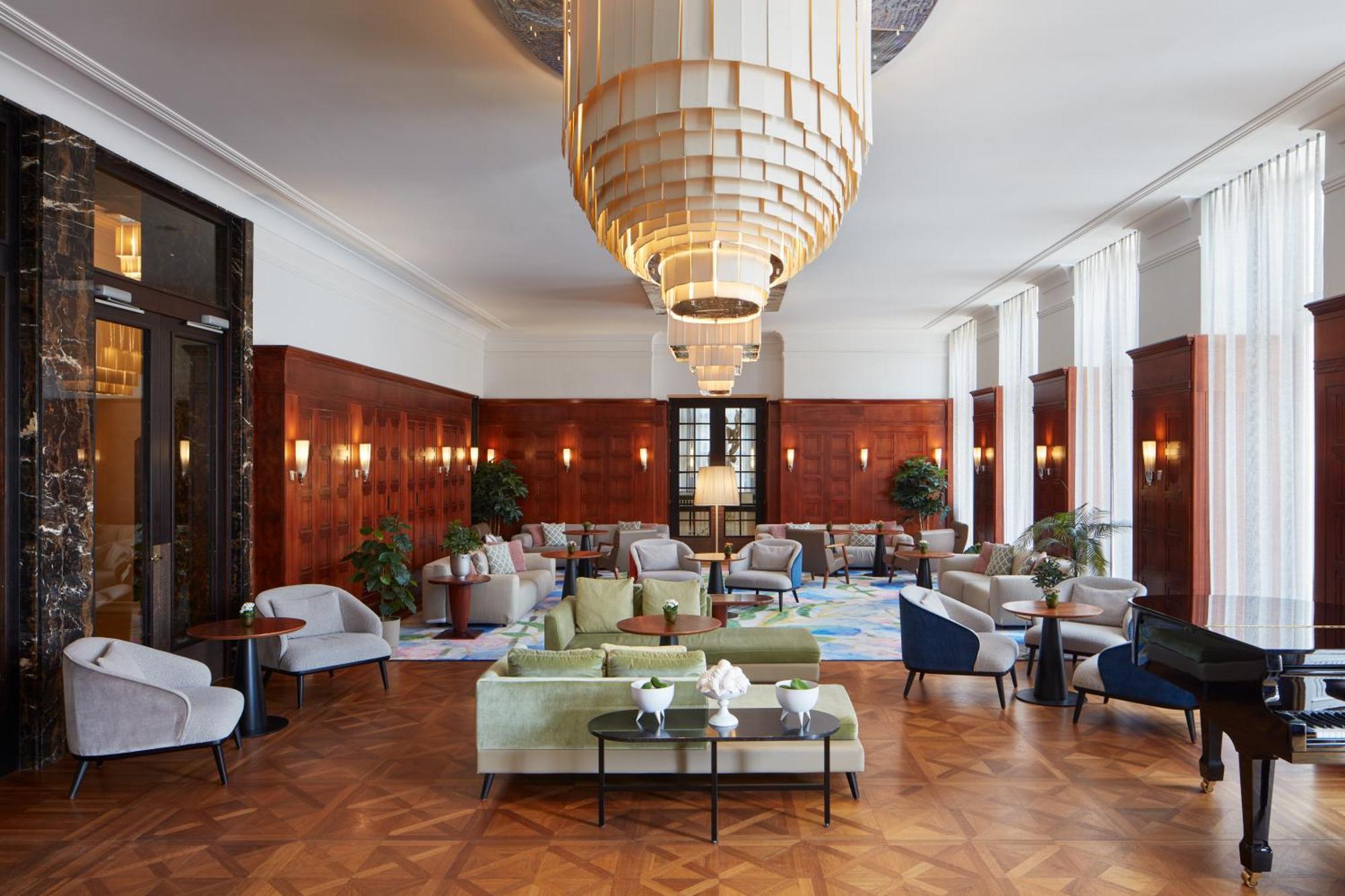 Falkensteiner Spa Resort มาเรียอานซเกลาซนี ภายนอก รูปภาพ The hotel's lobby