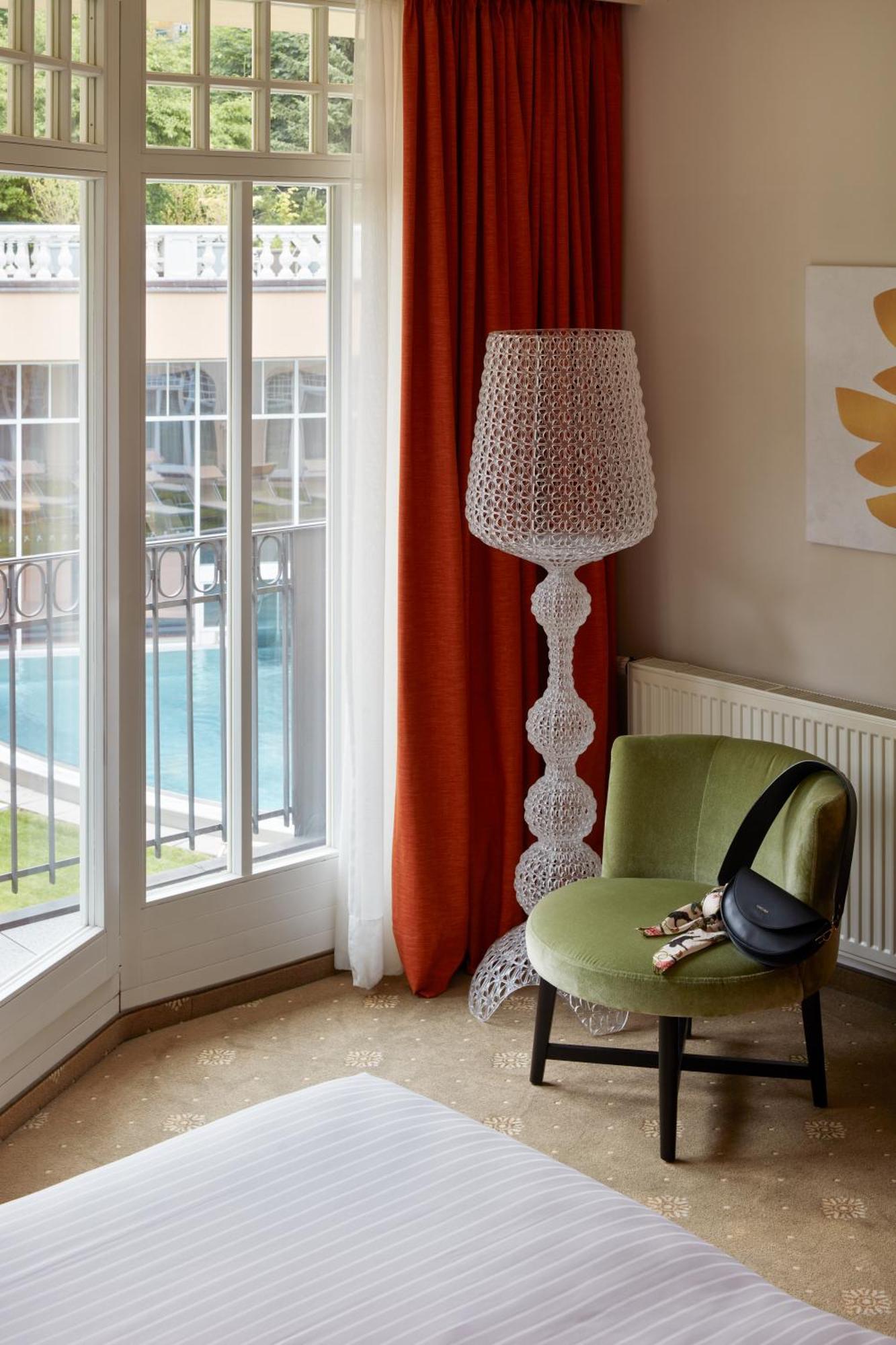 Falkensteiner Spa Resort มาเรียอานซเกลาซนี ห้อง รูปภาพ A room at the hotel
